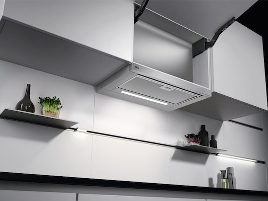 AEG DPB3640M Συρόμενος Απορροφητήρας 60cm Inox