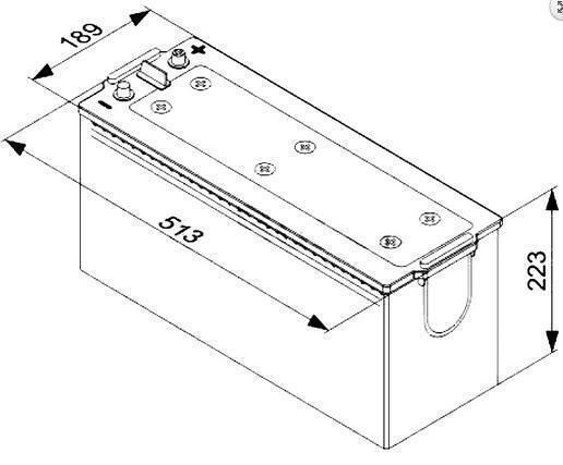 Mitsuba D120+ Photovoltaic Battery Sealed Deep Cycle 12V