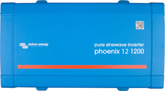 Victron Energy Phoenix VE.Direct Schuko 12/1200 Pure Sine Wave Power Inverter with 12V Input Voltage (Single Phase) PIN121220200