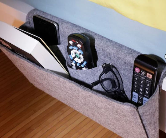Kikkerland Bedside Felt Caddy Θήκη Τηλεχειριστηρίου OR74-L 612615082472