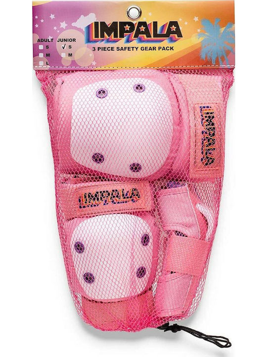 Impala Protective Set Σετ Προστατευτικών για Rollers Ροζ Pink