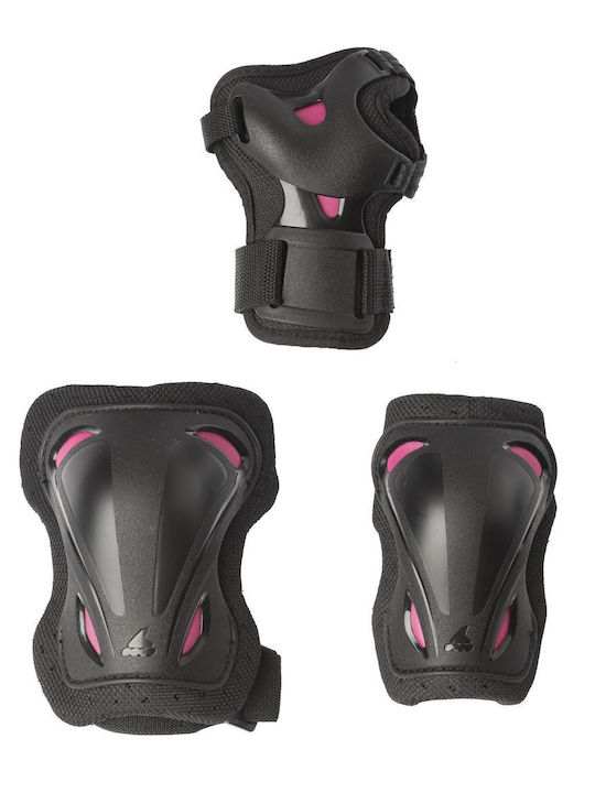 Rollerblade Skate Gear Σετ Προστατευτικών Μαύρο