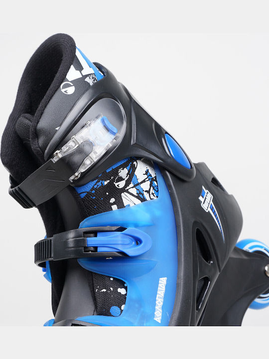 Athlopaidia Adult Adjustable Inline Rollers Blue