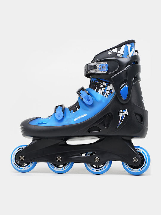 Athlopaidia Adult Adjustable Inline Rollers Blue