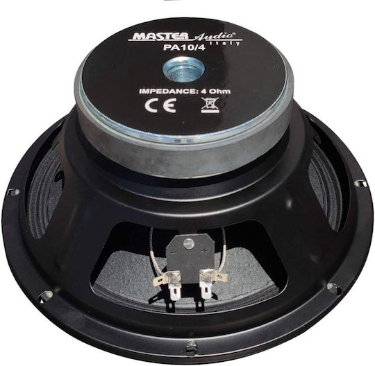 Master Audio Woofer Speaker PA10/4 10" Impedance 4Ω