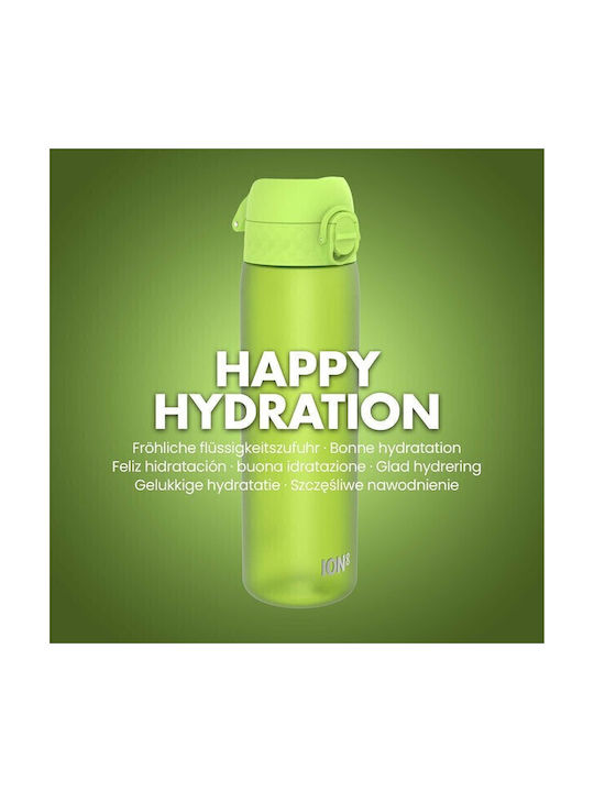 Ion8 Sticlă de apă Plastic 500ml Verde