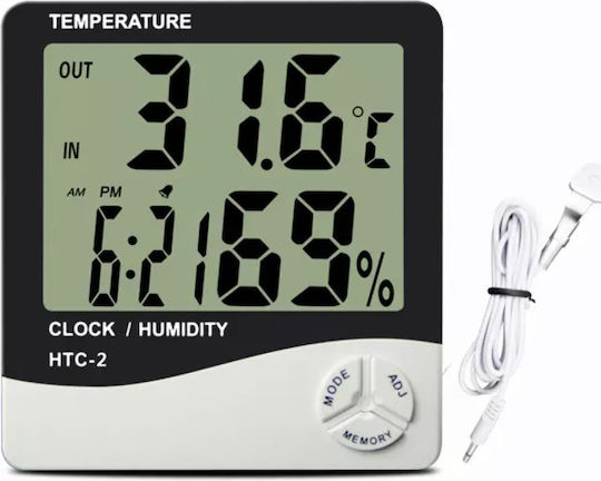 Tele Digital Thermometer & Hygrometer