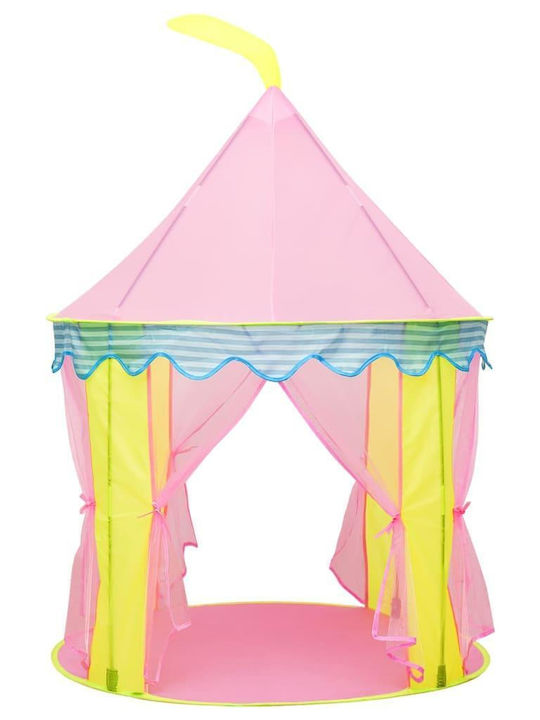 vidaXL Kids Castle Play Tent 3107745 Pink