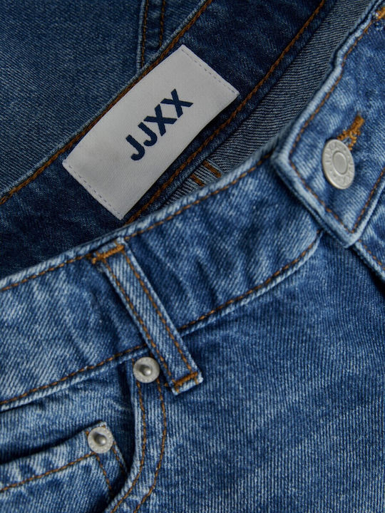Women's Jean High-waisted Shorts Medium Blue Denim