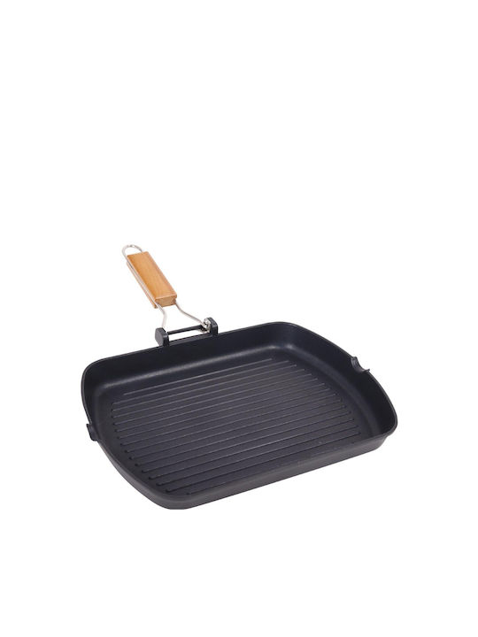 Sapir Home Grill made of Aluminum with Non-Stick Coating 36cm