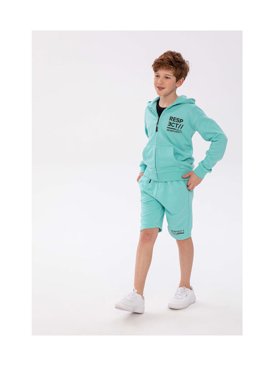 Minoti - Pantaloni scurți din fleece Minoti (AQUA9)