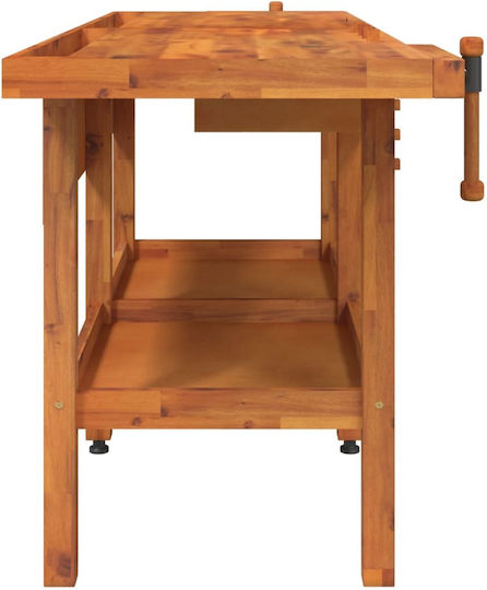 vidaXL Πάγκος Εργασίας 192x62x83cm 4τμχ 153325