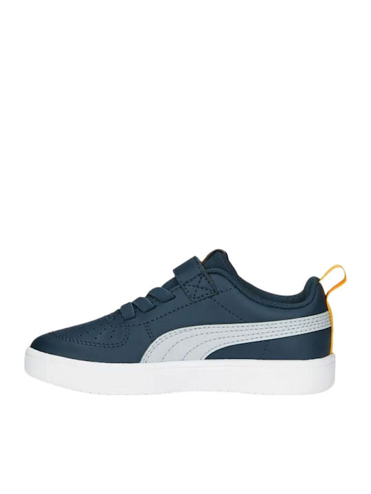 Rickie Kinder Sneakers mit Klettverschluss Navy / White