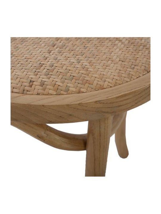 Montreal Cafe Wooden Chair Dark Honey 40x40x87cm