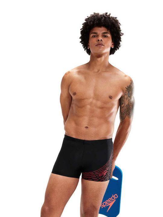 Speedo Medley Logo Herren Badebekleidung Shorts Schwarz