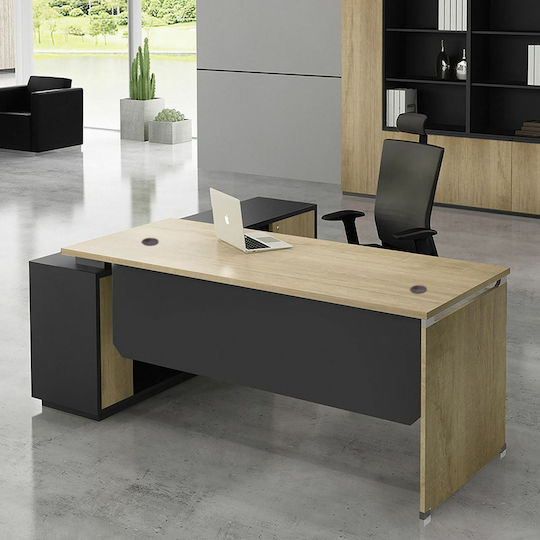Ecke Professionelles Büro Project Holz Beige 180x160x75cm