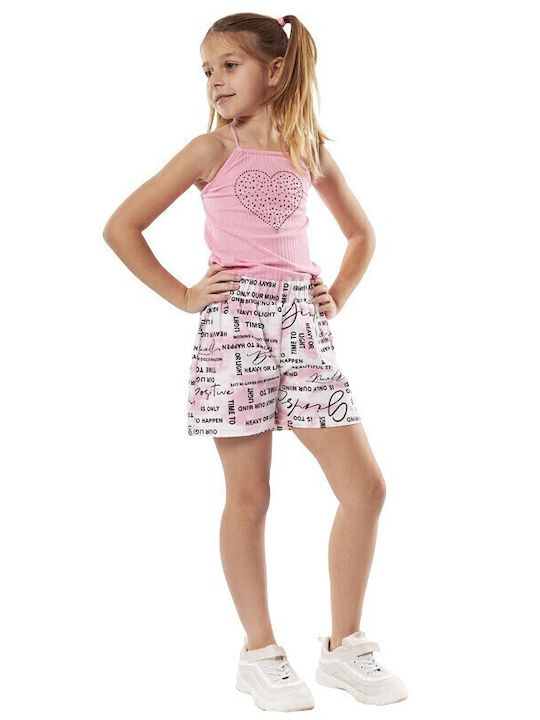 Kids' Fabric Jumpsuit Shorts/Bermudas Pink