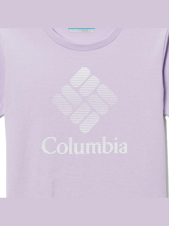 Kids' T-shirt Lilac MISSION LAKE