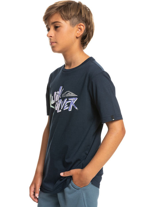 Kinder-T-Shirt Marineblau Signature Move