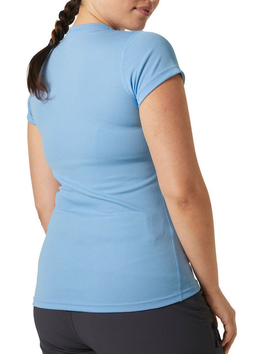 Helly Hansen Tech Women's Athletic T-shirt Light Blue