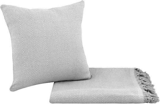 Madi Vorm Ριχτάρι Πολυθρόνας 180x190εκ. Grey 2829-01