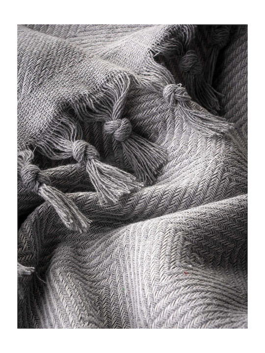 Madi Vorm Ριχτάρι Πολυθρόνας 180x190εκ. Grey 2829-01