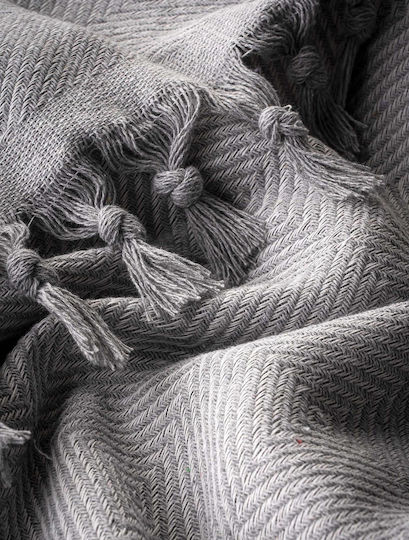 Madi Vorm Ριχτάρι Πολυθρόνας 180x190εκ. Grey 2829-01