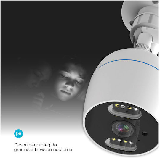GSC 405025000 IP Cameră de Supraveghere Wi-Fi Full HD 1080p Rezistentă la apă