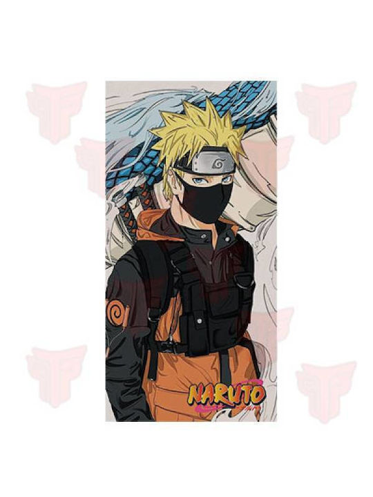 Men's Long Sleeve Thin T-Shirt Takeposition, Anime Naruto art, Khaki, 333-1326-15