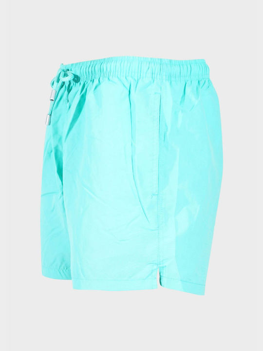 Herren-Shorts Bademode einfarbig mit elastischen Taschen und Kordelzug in der Taille. MENTA