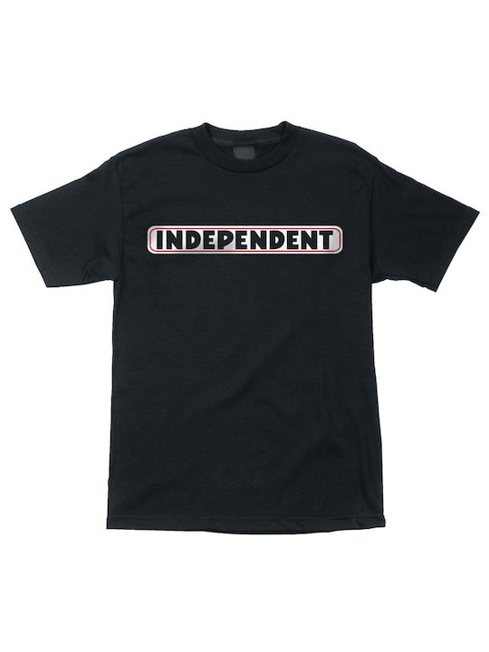 Independent Herren T-Shirt Kurzarm Schwarz