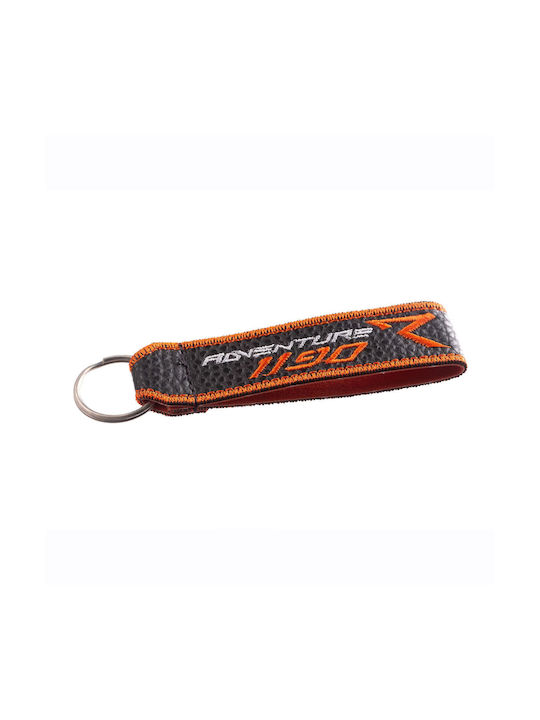 Keyring KTM - ADVENTURE 1190 made of leatherette with embroidery