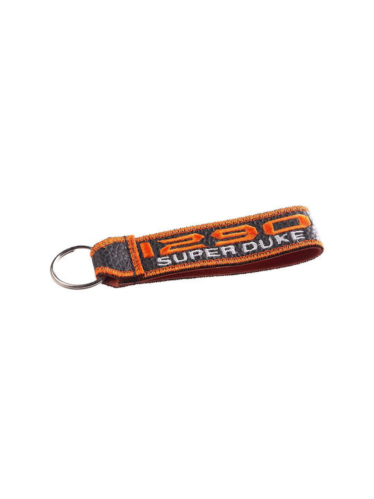 Keyring KTM-SUPER DUKE 1290 made of leatherette with embroidery