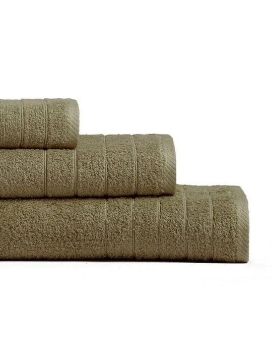 Melinen Hand Towel Fresca 30x50cm. Olive Weight 500gr/m²