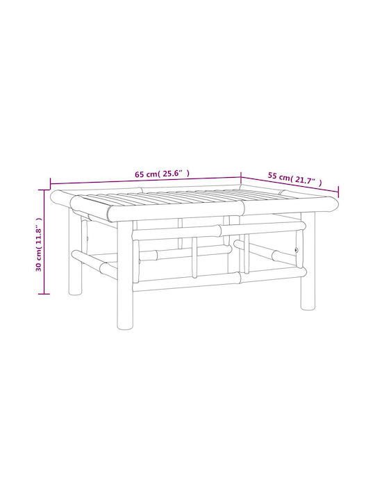 Garten- und Outdoor-Möbelsets 4 Stück Weiß Crem mit Kissen