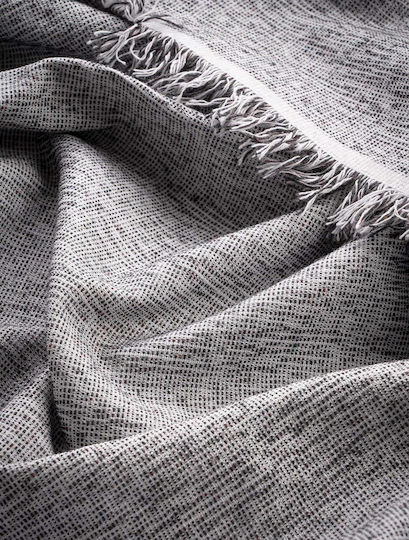 Madi Monocolore Ριχτάρι Πολυθρόνας 170x180εκ. Grey 2819-01
