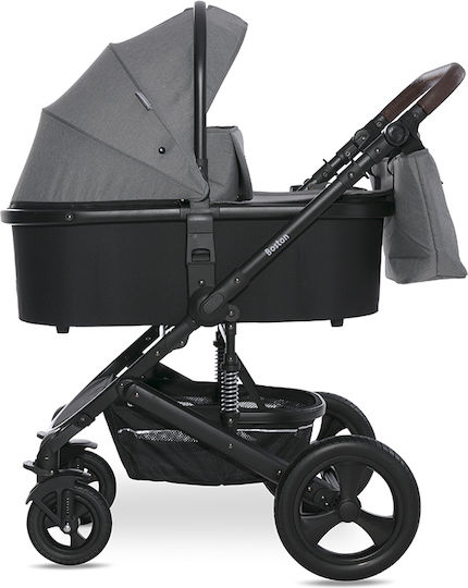 Lorelli Boston 3 in 1 Adjustable 3 in 1 Baby Stroller Suitable for Newborn Dolphin Grey 14kg