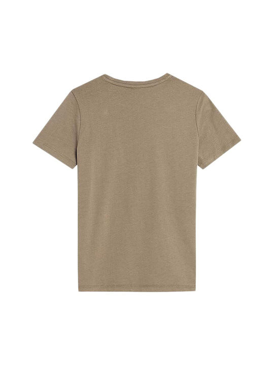 4F Kids T-shirt Brown