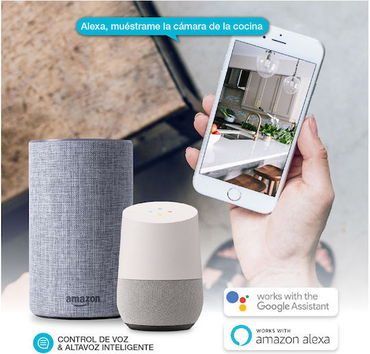 GSC 405000002 IP Surveillance Camera Wi-Fi Full HD 1080p with Two-Way Communication