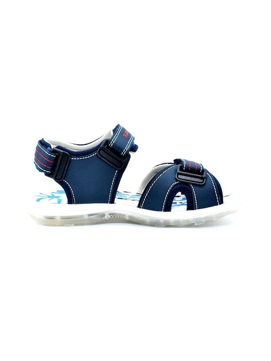 Superjump children's sandals with lights for boys SJ2070-AE01