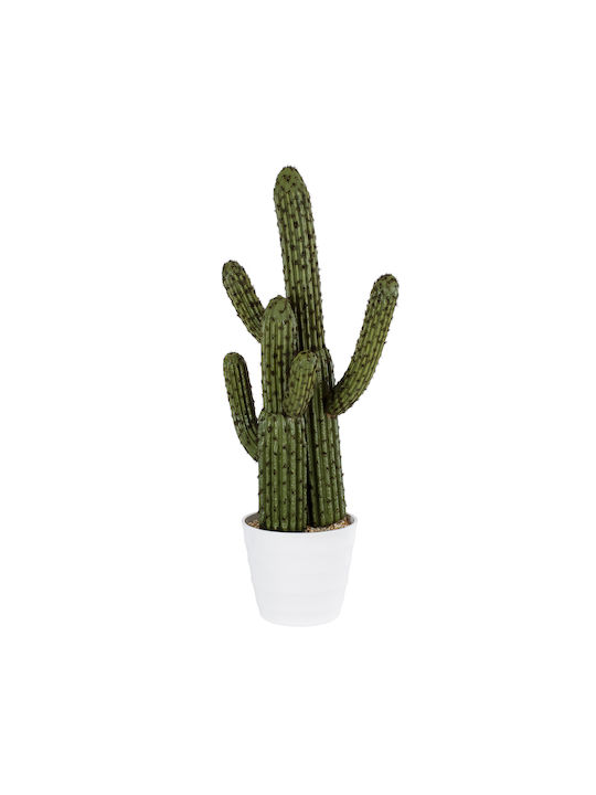 Artificial Plant in Pot Cactus Green 63cm GloboStar