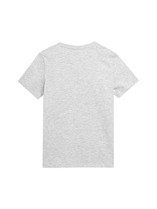 4F Kinder-T-Shirt Gray