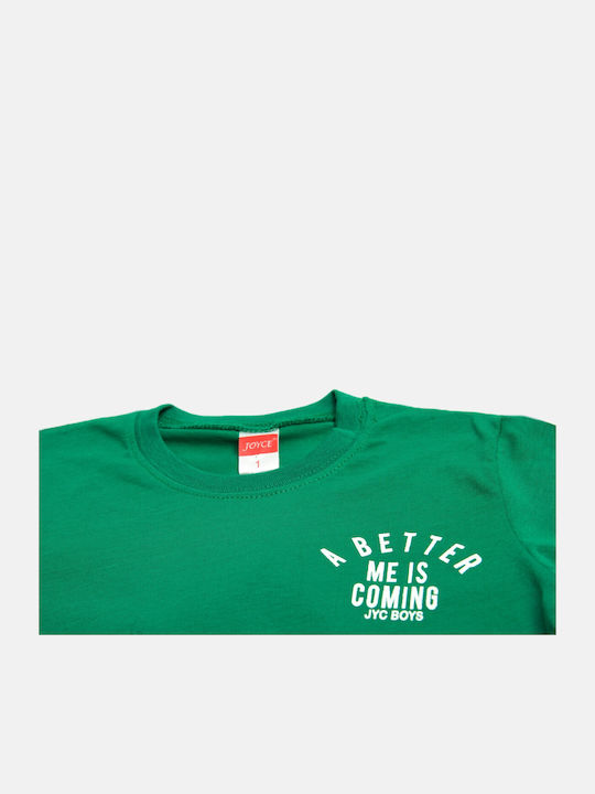 Set Kinder-T-Shirts Grün