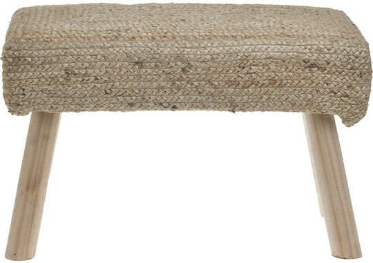 Υφασμάτινο Σκαμνάκι Μπεζ 60x30x40cm Υφασμάτινο Σκαμνάκι Μπεζ 60x30x40cm