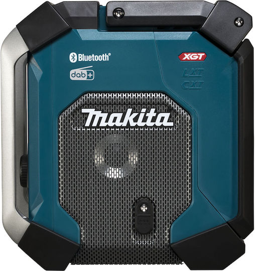 Makita MR007GZ Tabletop Radio Electric / Battery DAB+ with Bluetooth and USB Blue