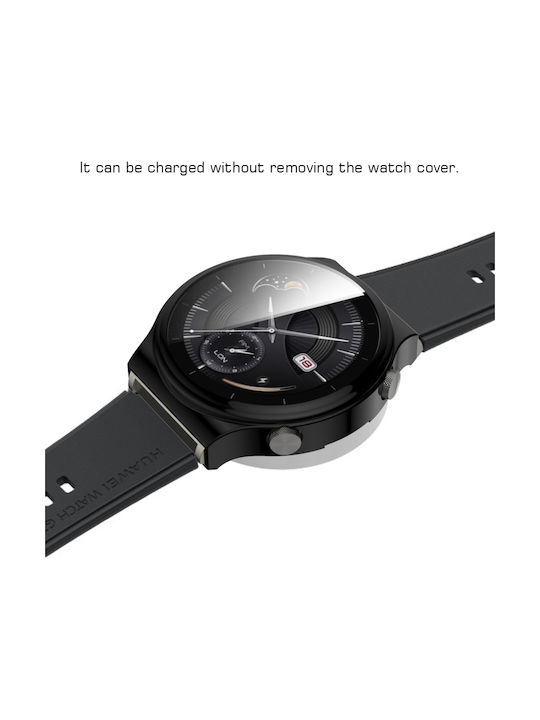 Silikon Hülle Schwarz Für Huawei Watch GT 2 Pro