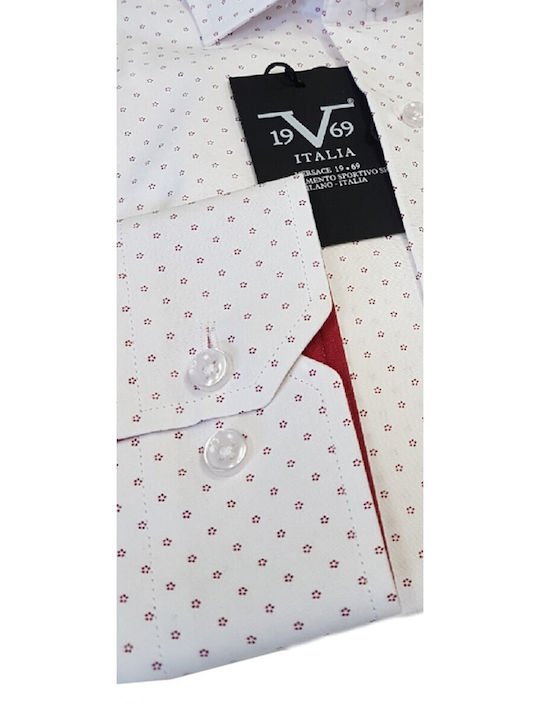 19V69 Versace Abbgliamento - 11.31-Novara - White - SLIM FIT shirt - white