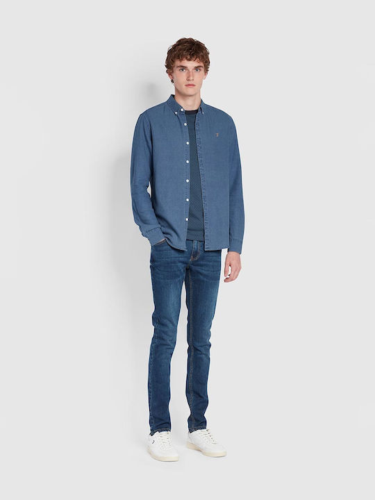 Farah Brewer Oxford Button-Down Hemd Farah DENIM