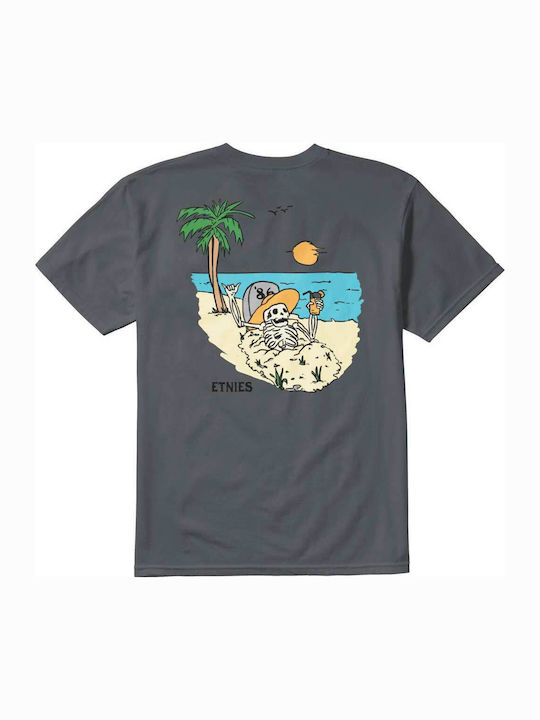Tropic Summer T-shirt Γκρι