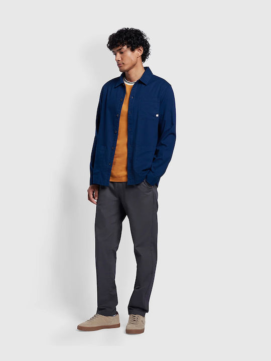 Farah Leckie Overshirt Blue